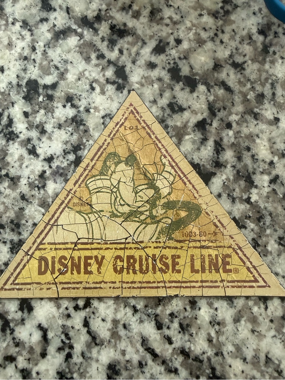 Disney Cruise Line Distressed Goofy Magnet
